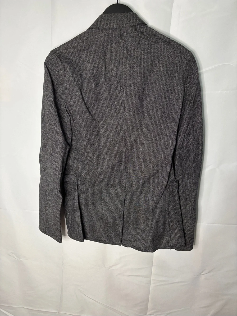 Banana Republic Men's Charcoal Herringbone Sport Coat